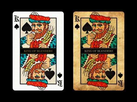 KING OF BLENDERS PLAYING CARD ブラックニッカ トランプ